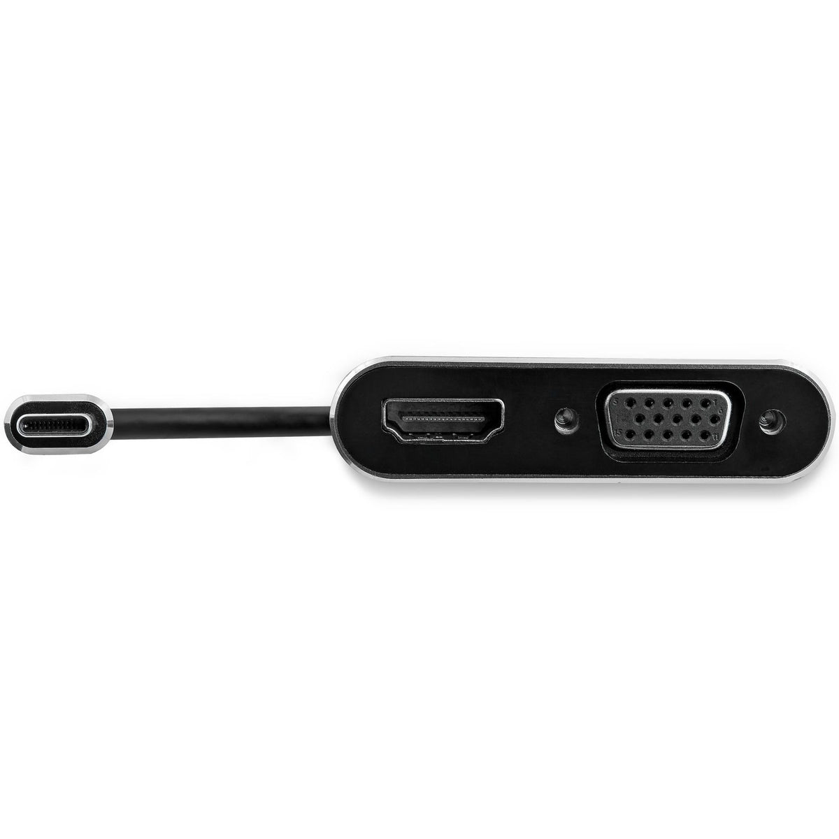 StarTech.com USB C to VGA HDMI Adapter 4K 30Hz 1080p60Hz Aluminum