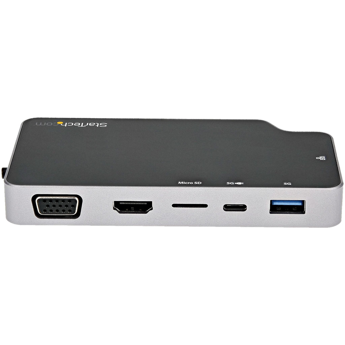 StarTech.com USB-C Docking Station Black 4K HDMI VGA Ethernet MicroSD Reader