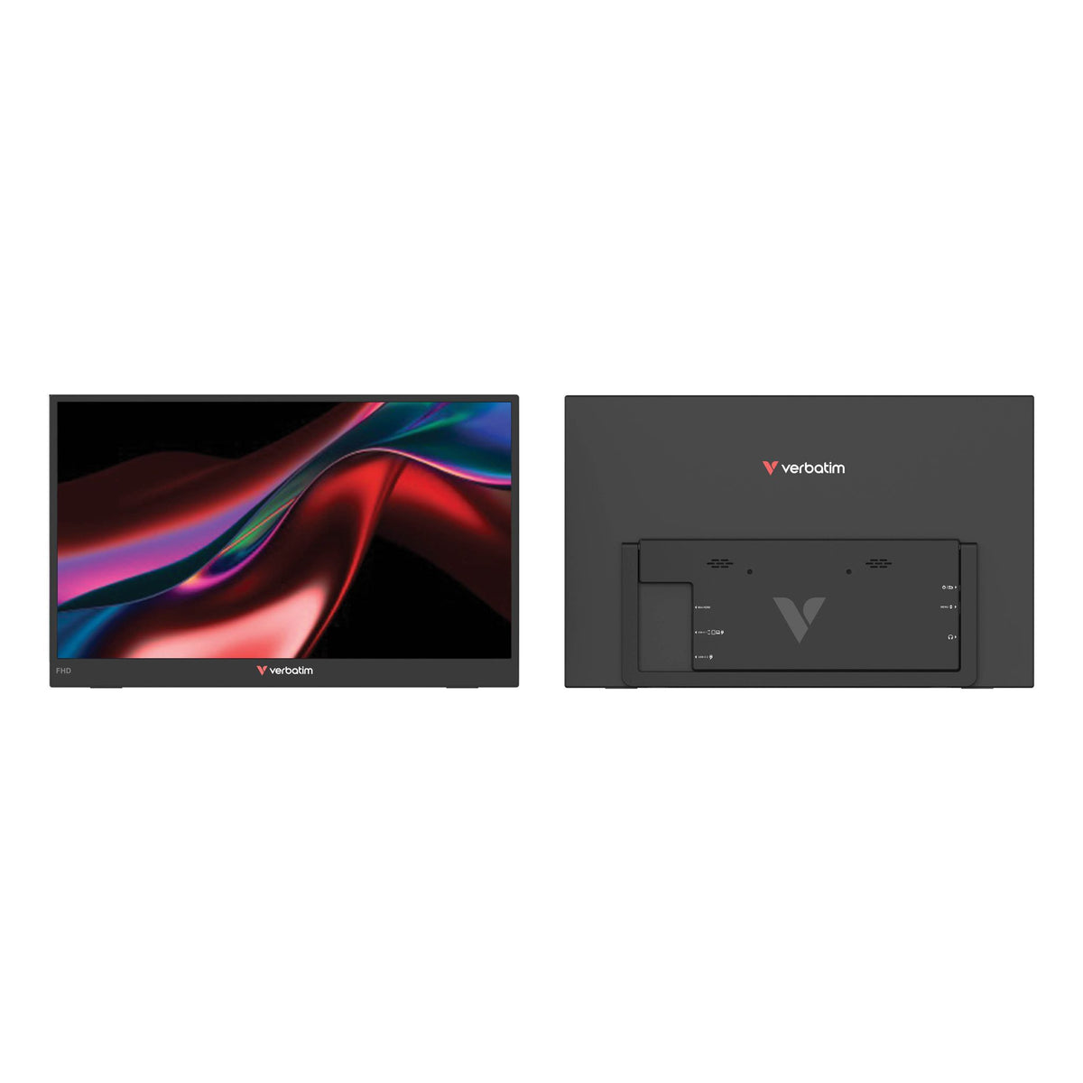 Verbatim 15.6" Full HD IPS LCD Monitor HDMI USB-C