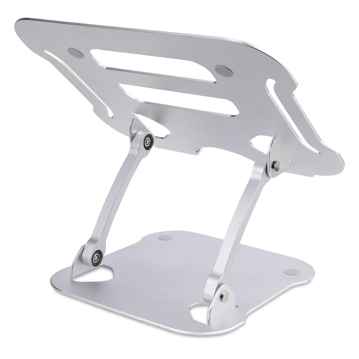 StarTech.com Foldable Aluminum Laptop Stand Silver Up to 22lb