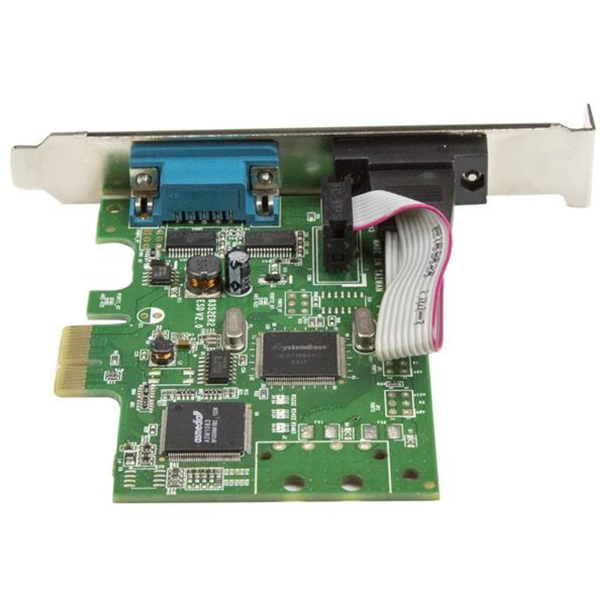 StarTech.com Serial Adapter PCI Express x1 2 Port Low-profile