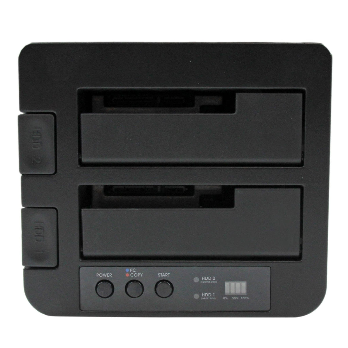 StarTech.com Dual Bay Hard Drive Duplicator Dock USB 3.0/eSATA 22GB/min Cloning