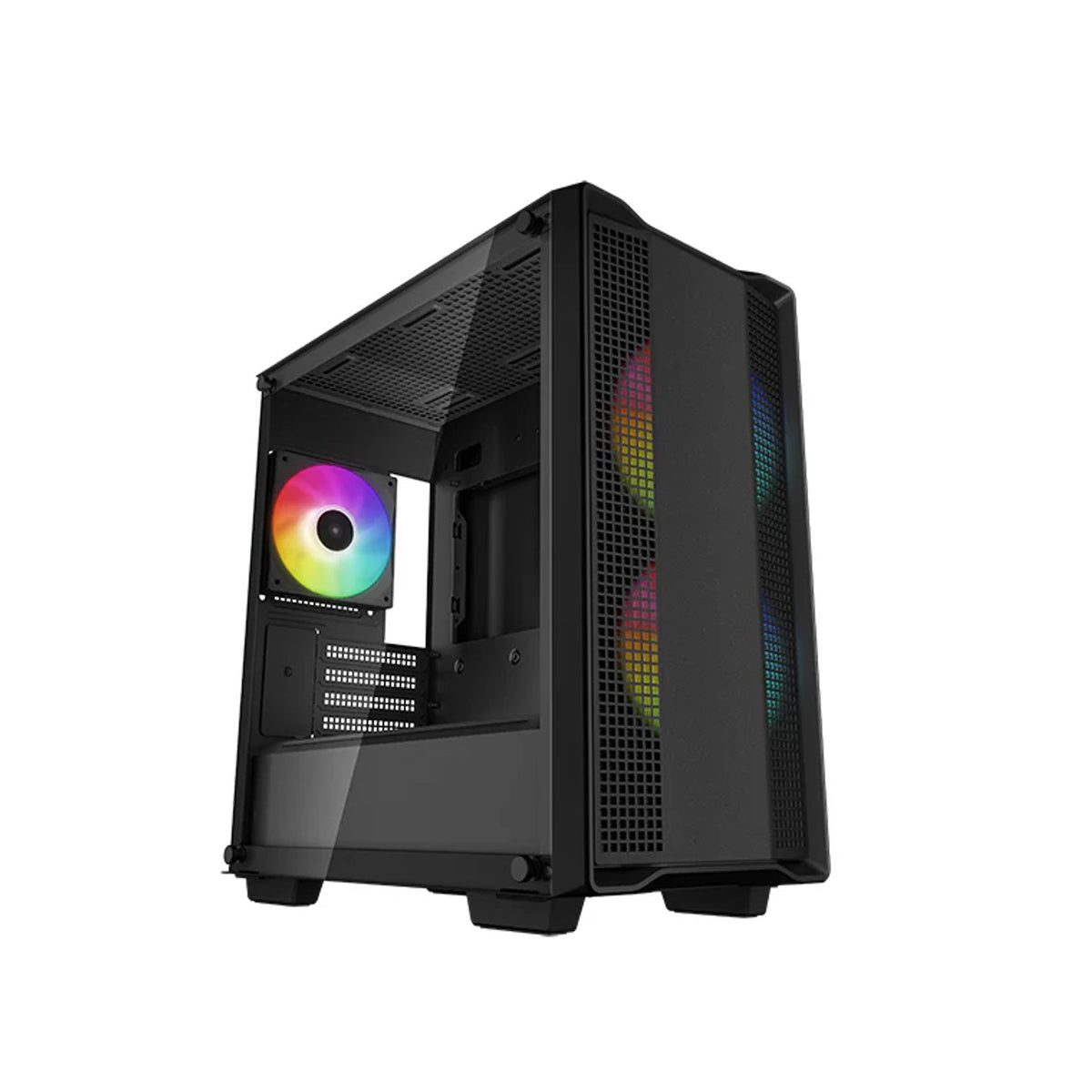 DeepCool CC360 ARGB Micro-ATX Case 3x 120mm ARGB Fans Tempered Glass USB 3.0 tl:c11f0132