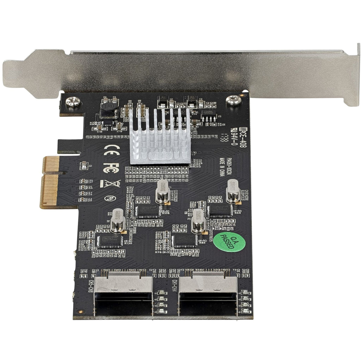 StarTech SATA Controller PCI Express x4 8 Total SATA Ports Internal SFF-8087