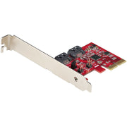 StarTech SATA Controller PCI Express x2 2 Port RAID Internal Card