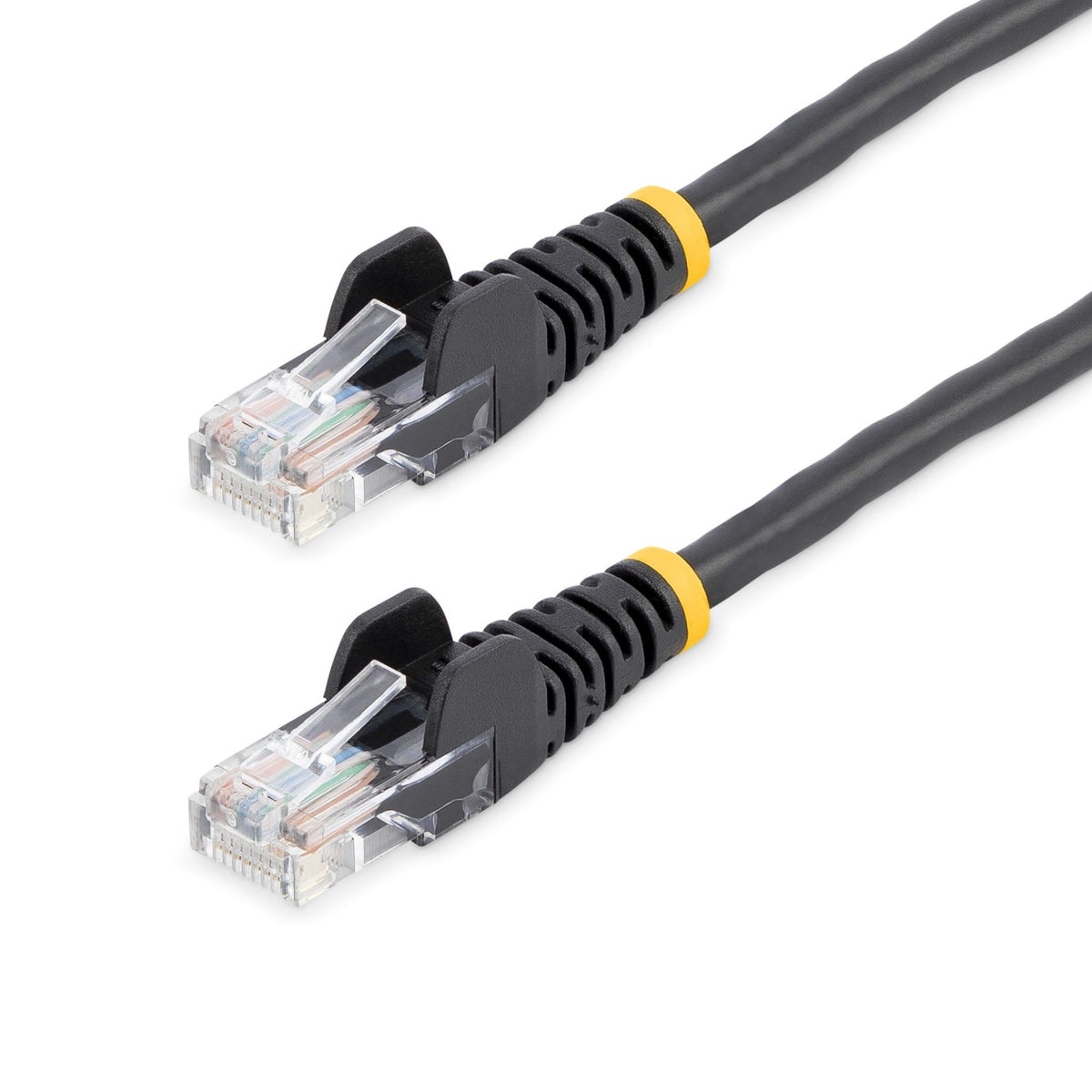 StarTech CAT5e 5m Snagless RJ45 Patch Cable Black 24AWG