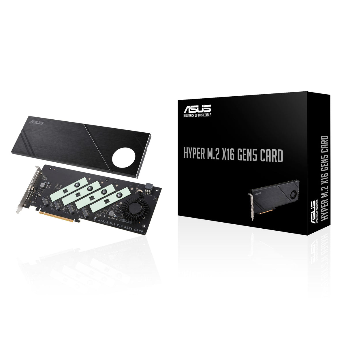 ASUS HYPER M.2 X16 GEN5 PCIe 5.0 Add-on Card
