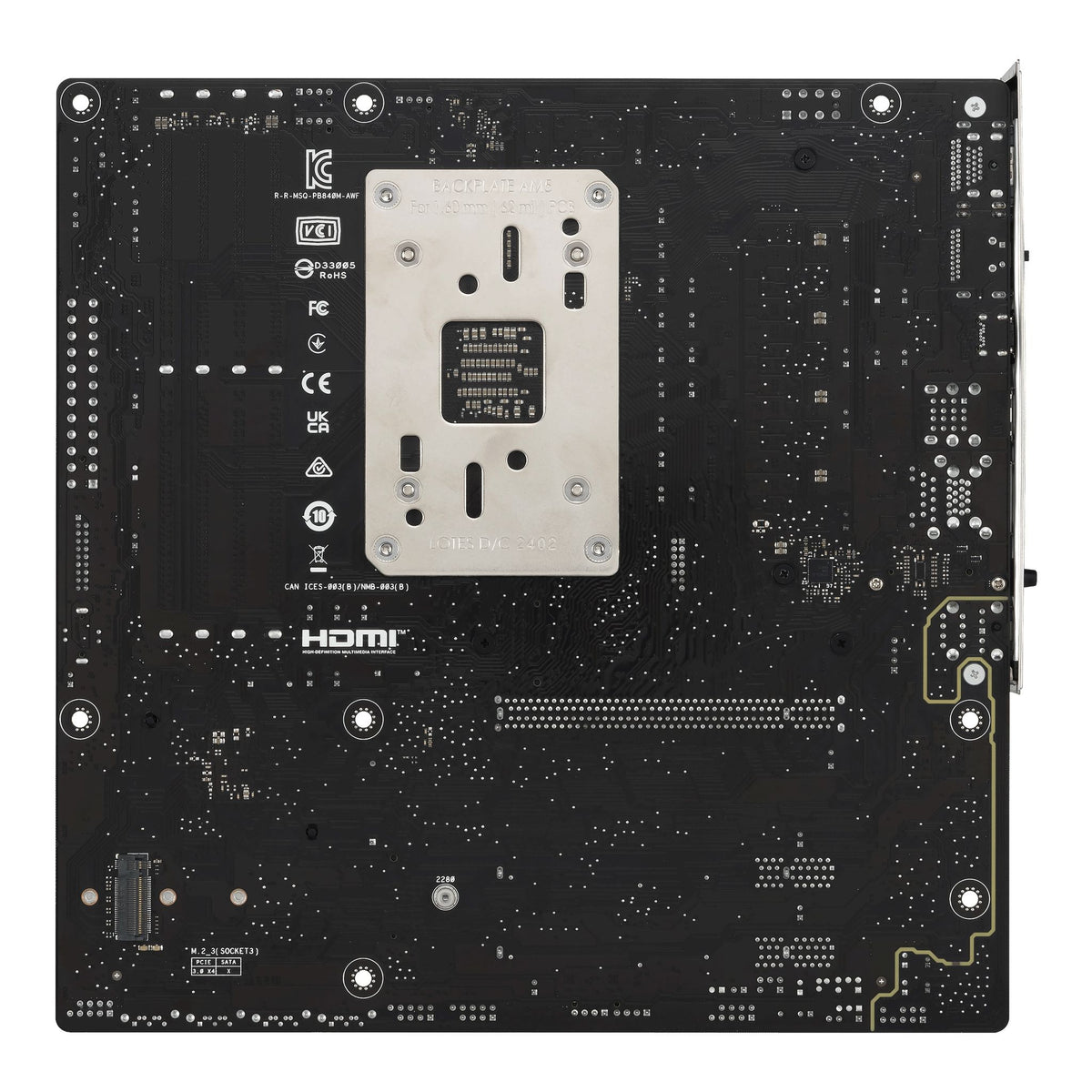 ASUS PRIME B840M-A WIFI-CSM AM5 Micro-ATX Motherboard DDR5 256GB 3x M.2 Wi-Fi 6E tl:41578cb8