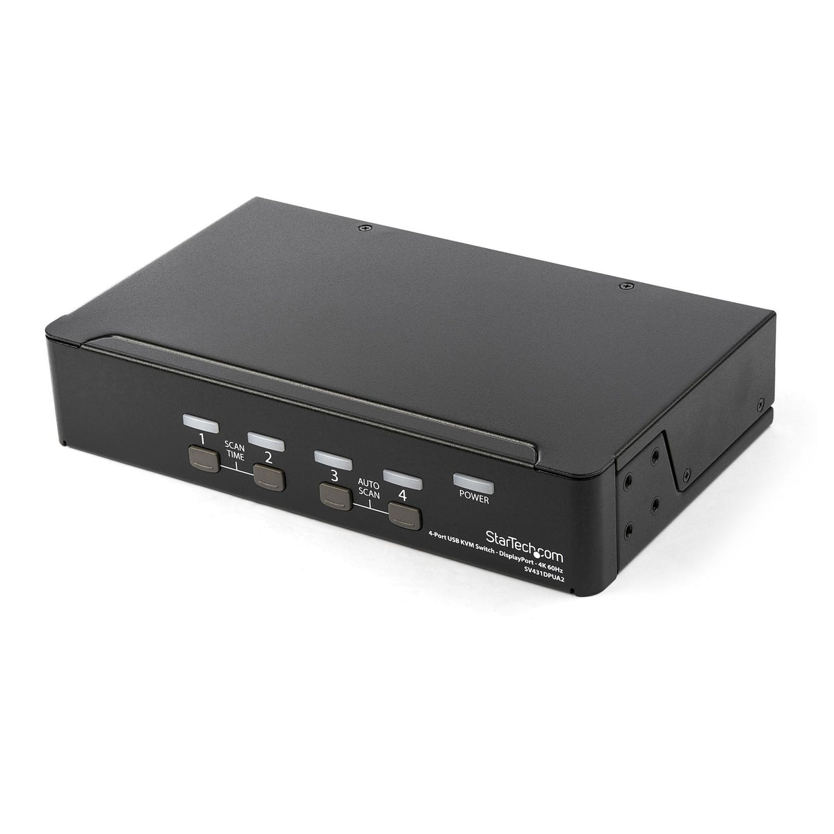 StarTech.com SV431DPUA2 4-Port DisplayPort KVM Switch 4K 60Hz with Audio & USB