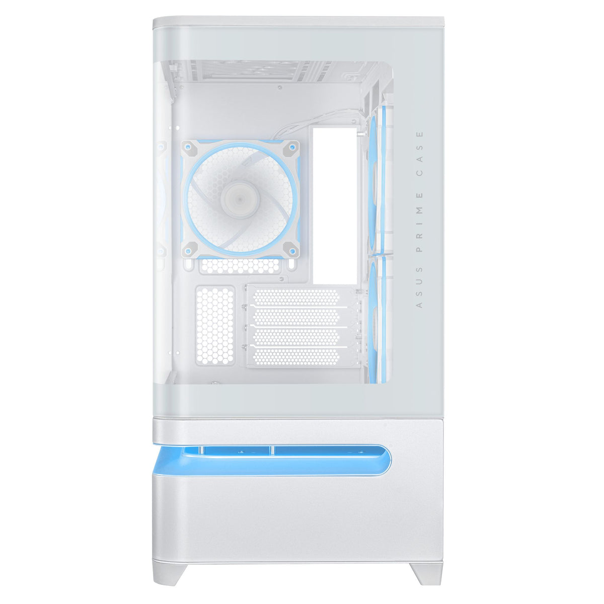 ASUS Prime AP202 White MicroATX Tempered Glass Case