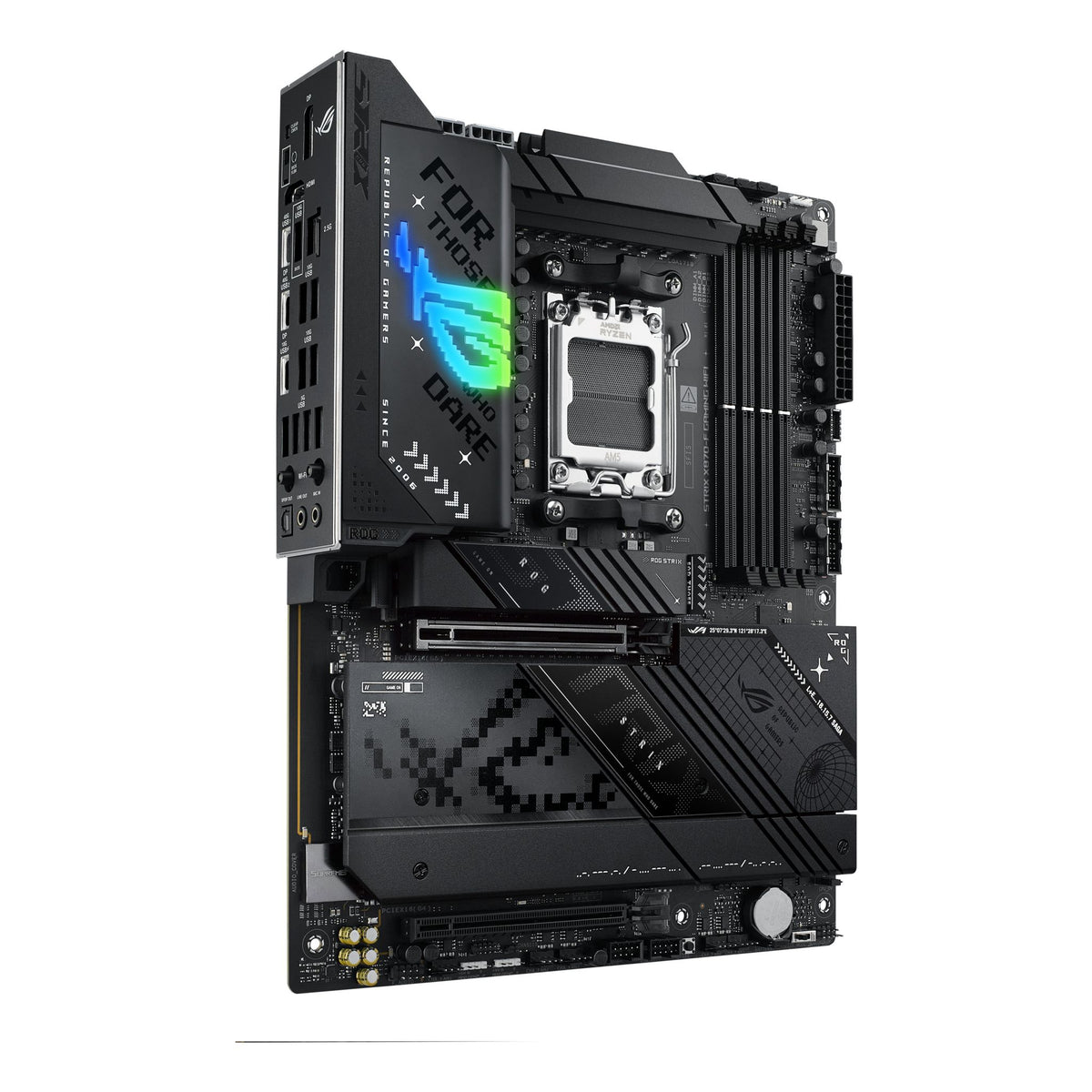 ASUS ROG STRIX X870-F GAMING WIFI AM5 ATX Motherboard DDR5 192GB 4x M.2 Wi-Fi 7 tl:c03cb01b