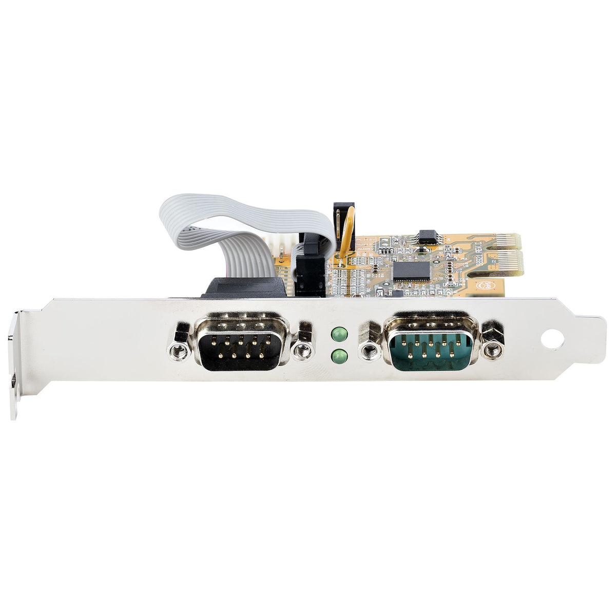 StarTech.com Serial Adapter PCI Express x1 2 Port RS-232