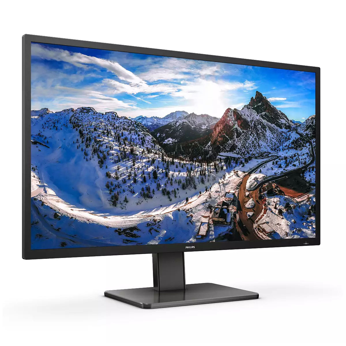 Philips 439P1 4K 60Hz VA LCD Monitor DP/HDMI/USB-C USB-C Docking RJ-45 VESA