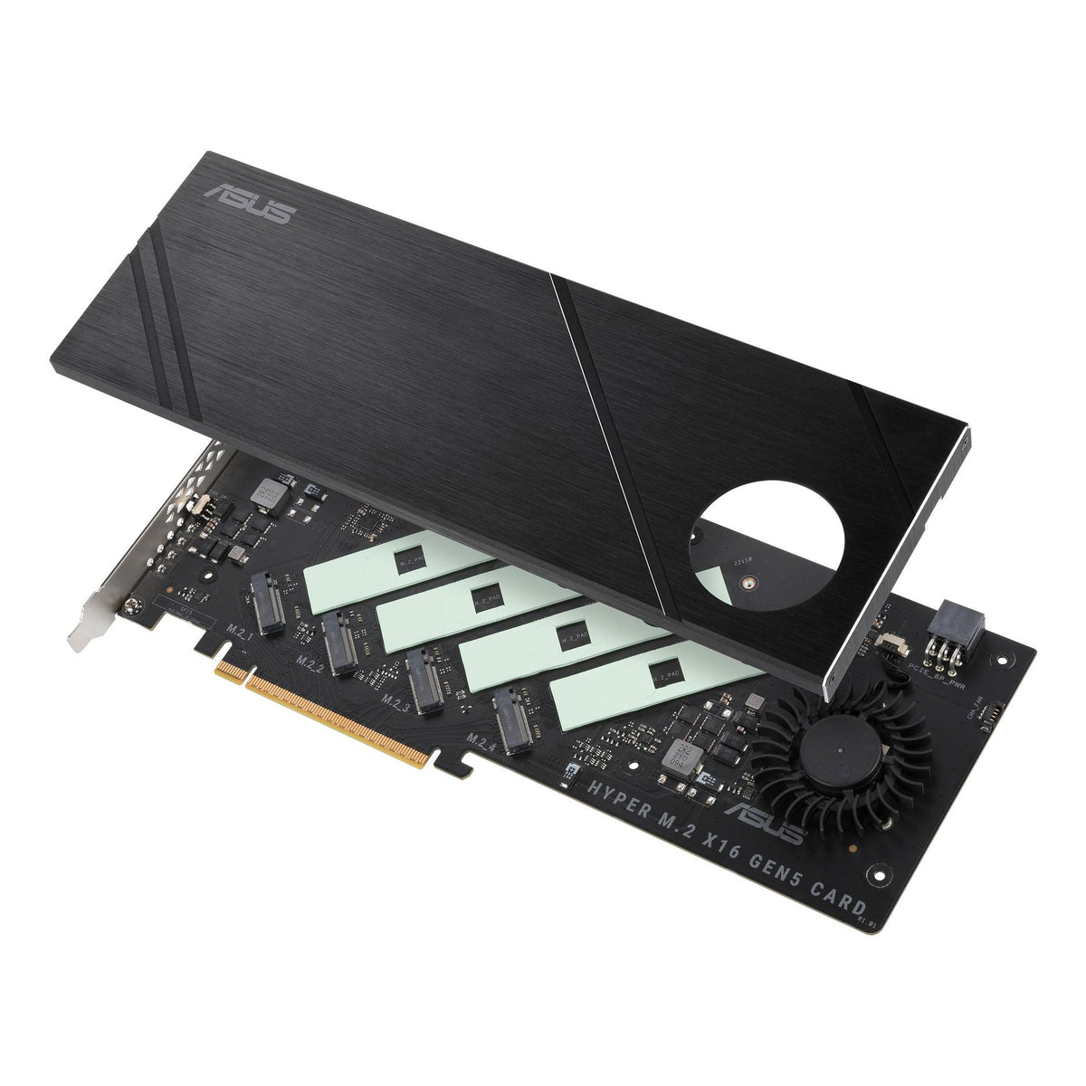 ASUS HYPER M.2 X16 GEN5 PCIe 5.0 Add-on Card