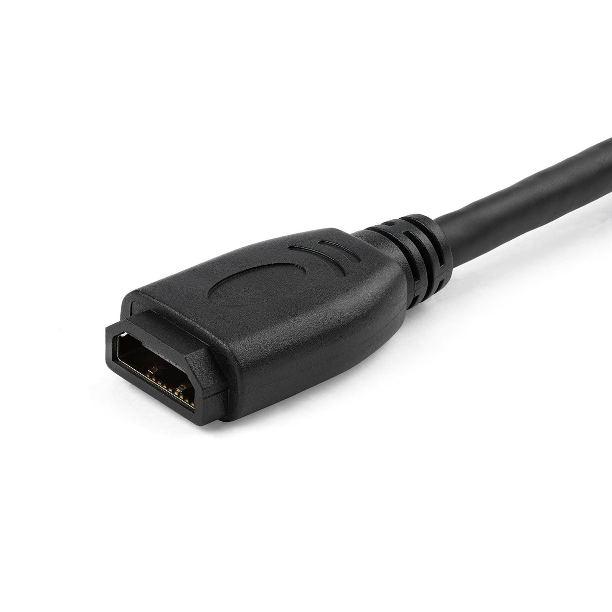 StarTech.com 15cm HDMI Port Saver Cable 4K 60Hz High Speed HDMI 2.0 Extension