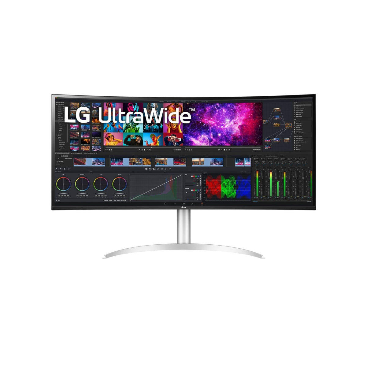 LG 40WP95C-W 40" 5K2K WUHD Curved Nano IPS LED Monitor 5120x2160 FreeSync