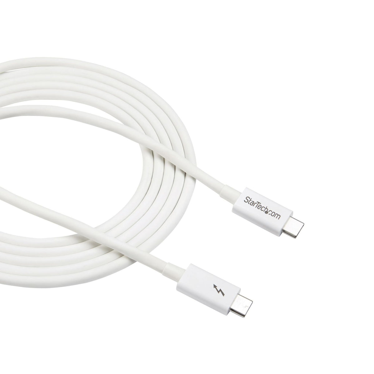 StarTech.com 2m Thunderbolt 3 Cable 20Gbps 100W PD 4K USB-C-Compatible