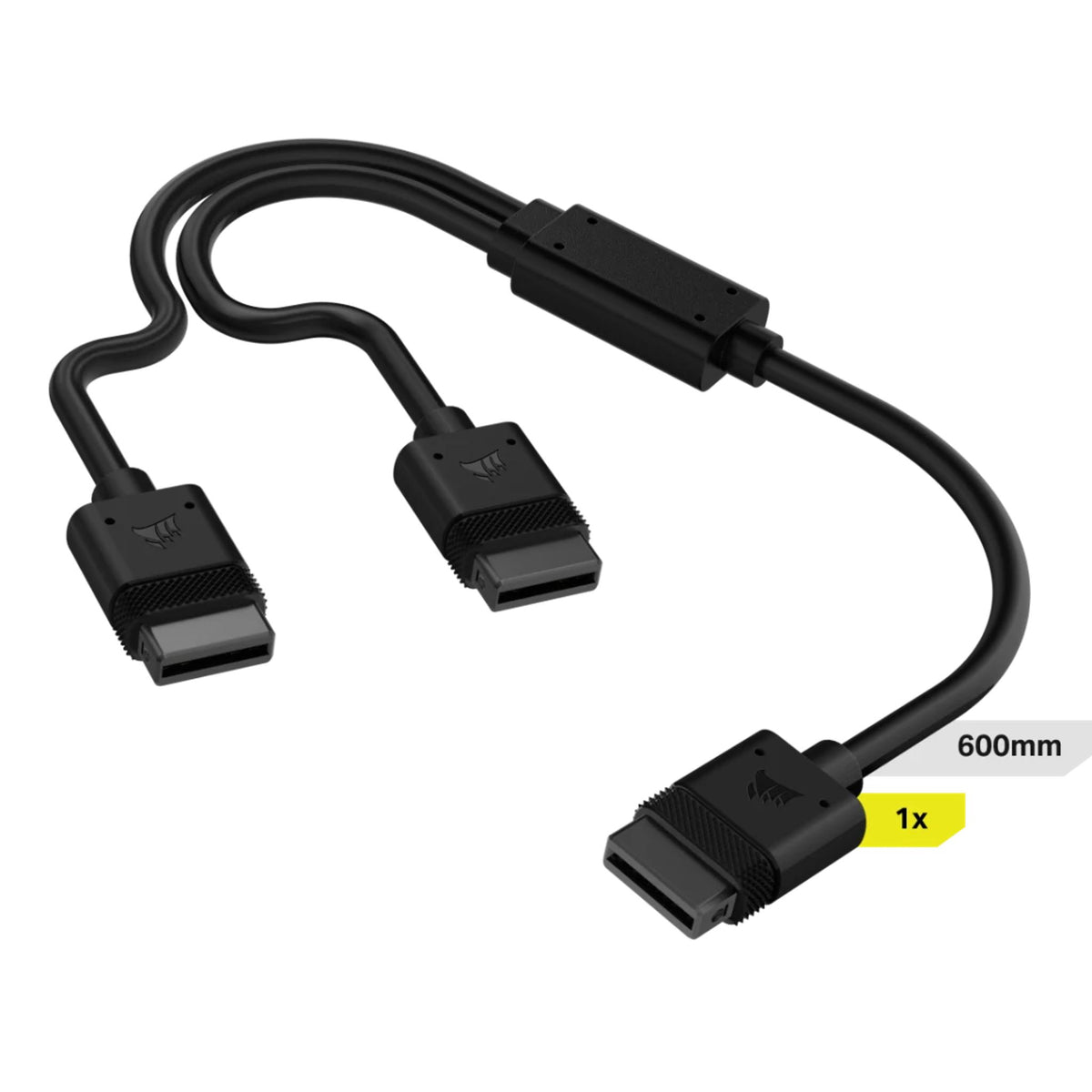 Corsair iCUE LINK Cable 600mm Y-Straight Connectors Black tl:d91f5f2