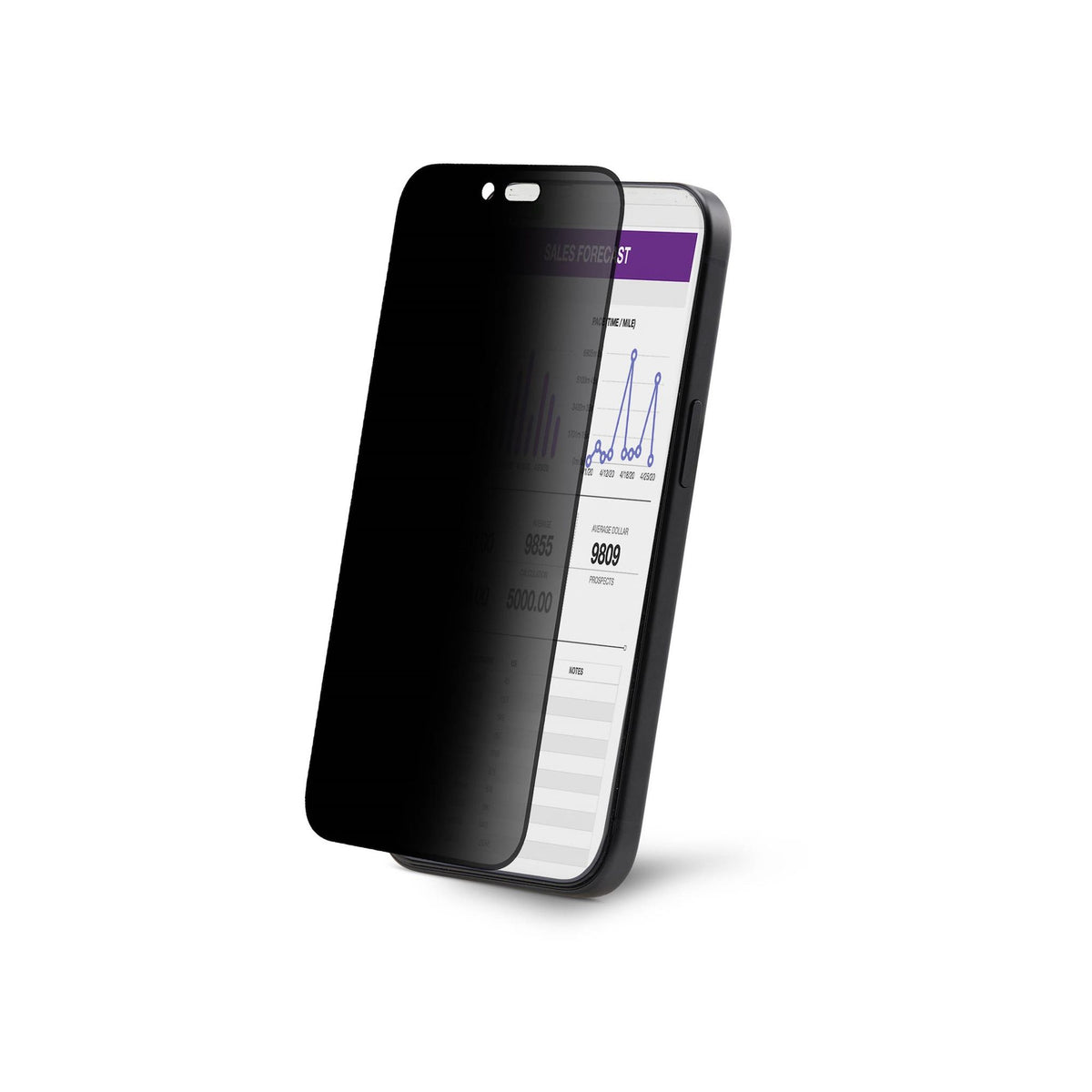 StarTech.com 4-Way 360 Privacy Screen Touch-Enabled Tempered Glass iPhone 16