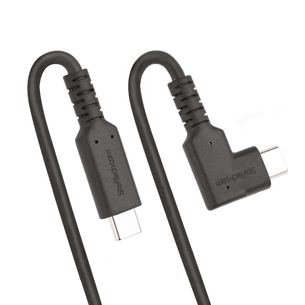 StarTech.com 1m Rugged Right Angle USB-C Cable 10Gbps 4K 60Hz 100W PD