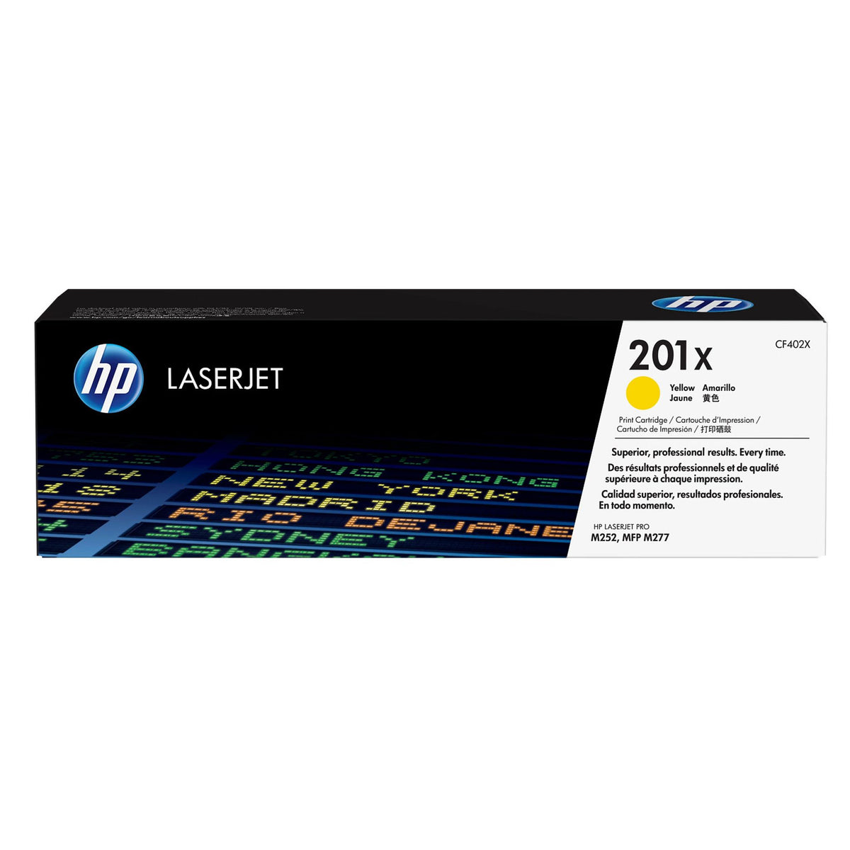 HP 201X High Yield Yellow LaserJet Toner Cartridge
