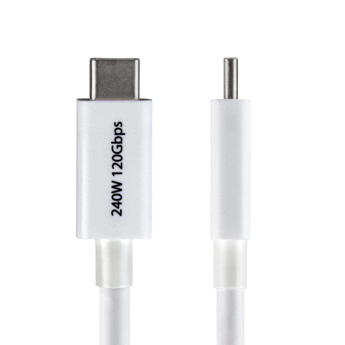 StarTech.com Thunderbolt 5 Cable 80Gbps 240W PD 8K White