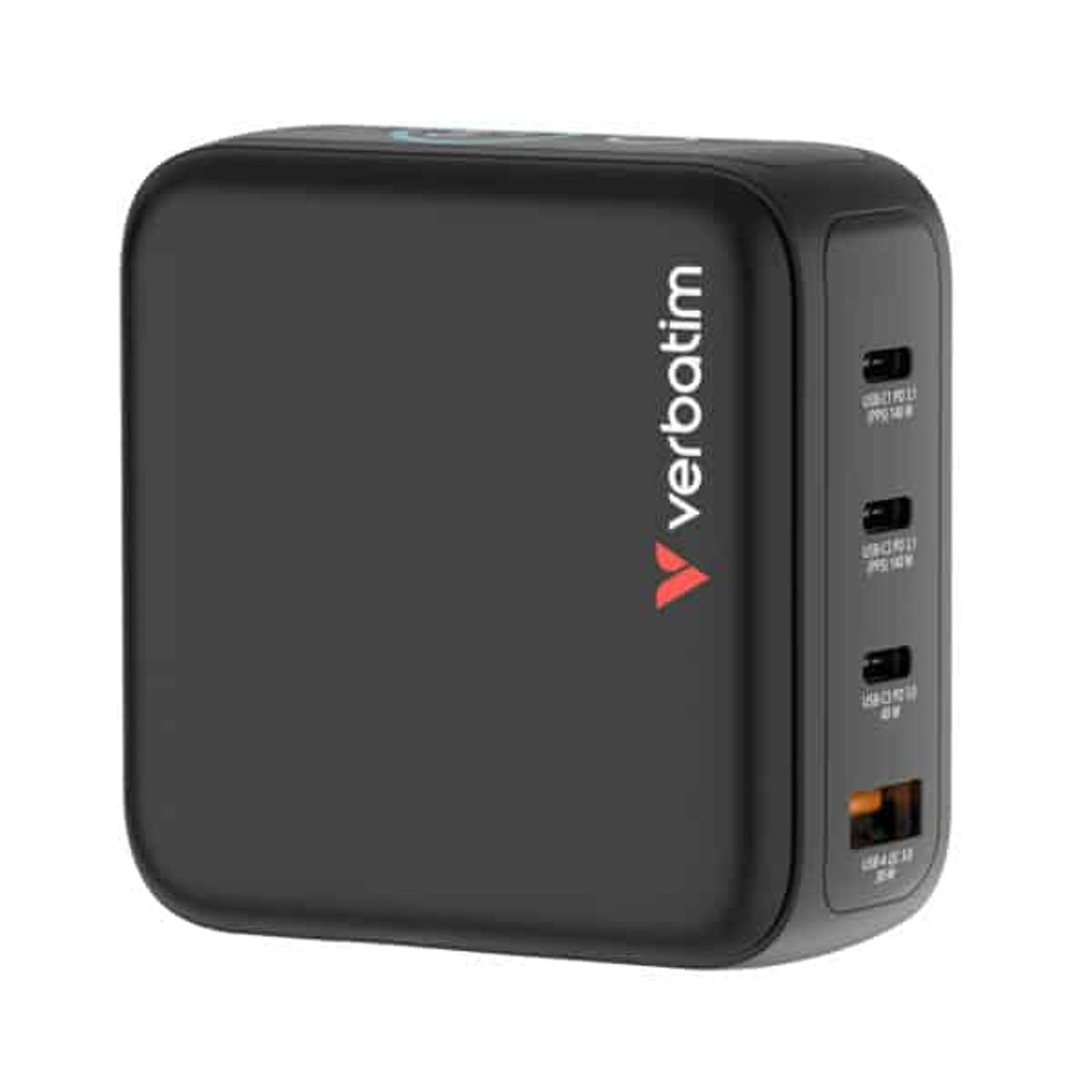 Verbatim Mini 140W 3 USB-C Universal AC Adapter 230V Input