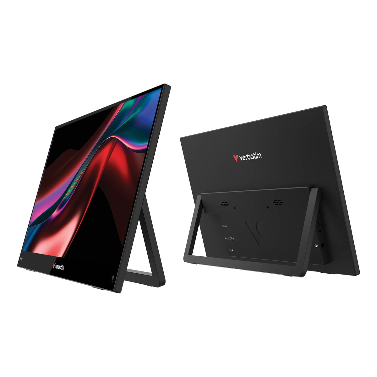 Verbatim 15.6" Full HD IPS Touch Monitor HDMI USB Type-C