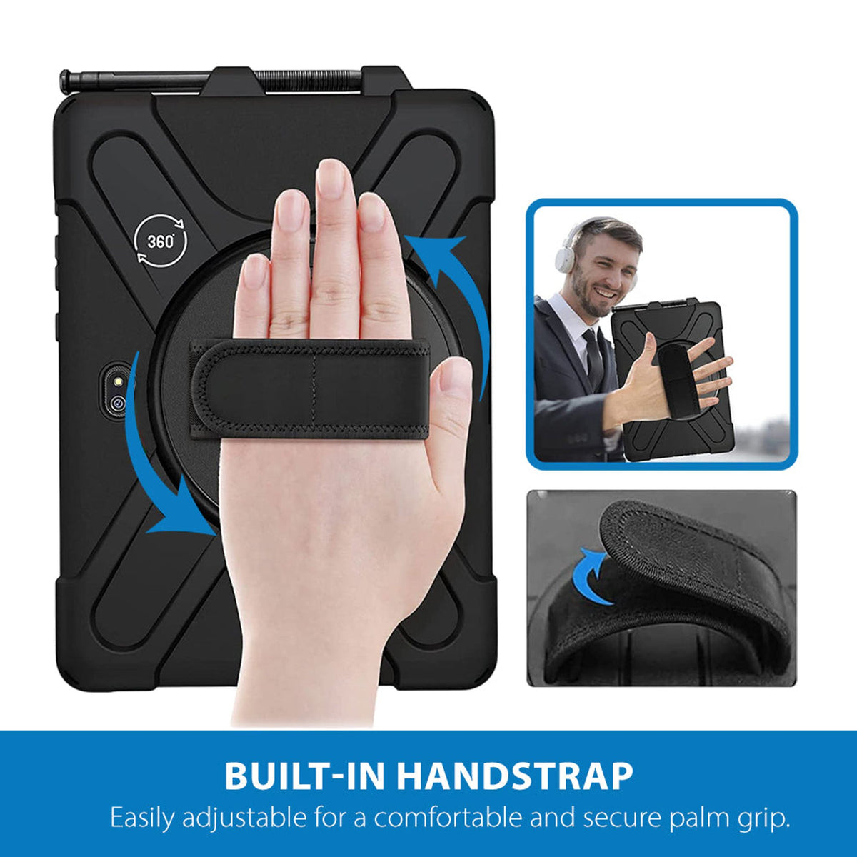 Strike Protector Case for Samsung Galaxy Tab Active Pro and Tab Active4 Pro