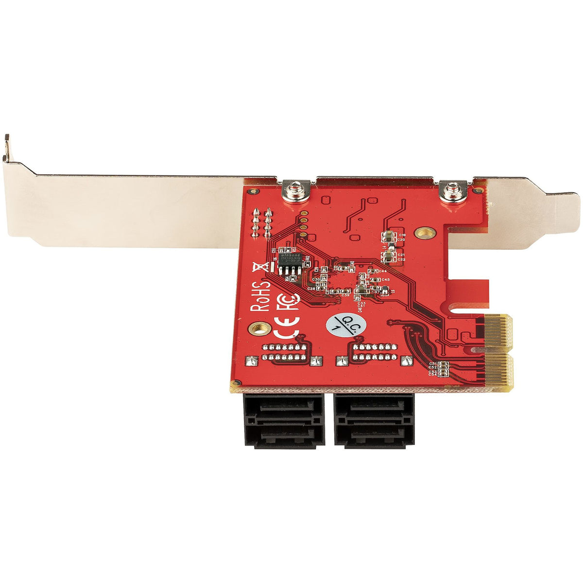 StarTech SATA Controller PCI Express x4 4 Total SATA Ports PC Mac Linux