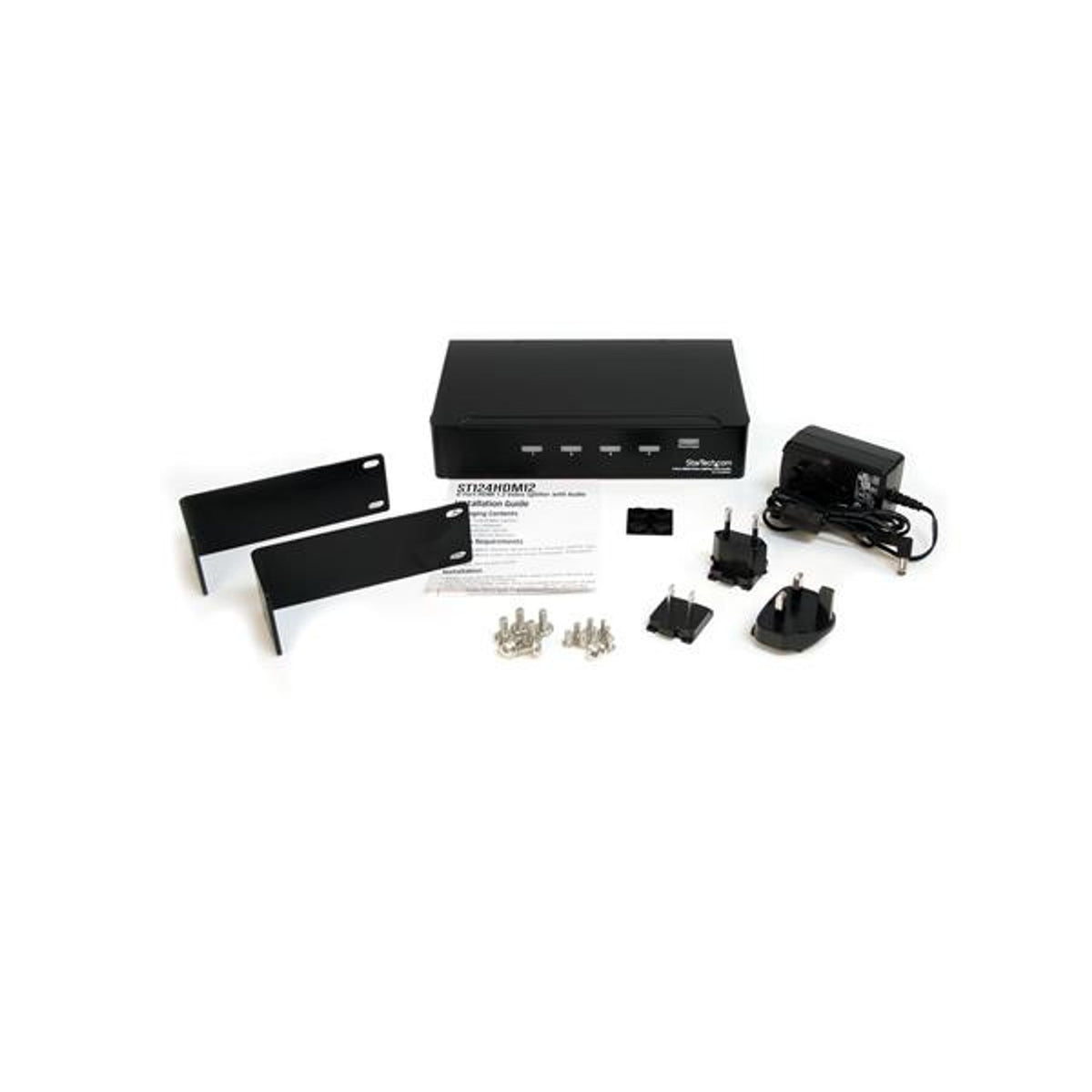 StarTech HDMI Splitter 1080p 4 Port Mounting Brackets 1080p Audio