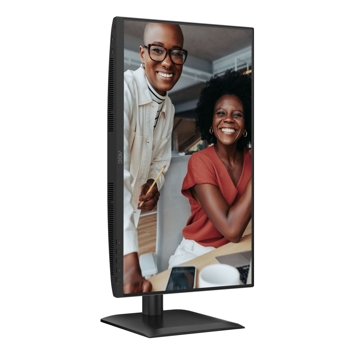 AOC 23.8" IPS FHD 120Hz 1ms DP HDMI VGA Monitor with Speakers USB 3.2 Gen1 X4