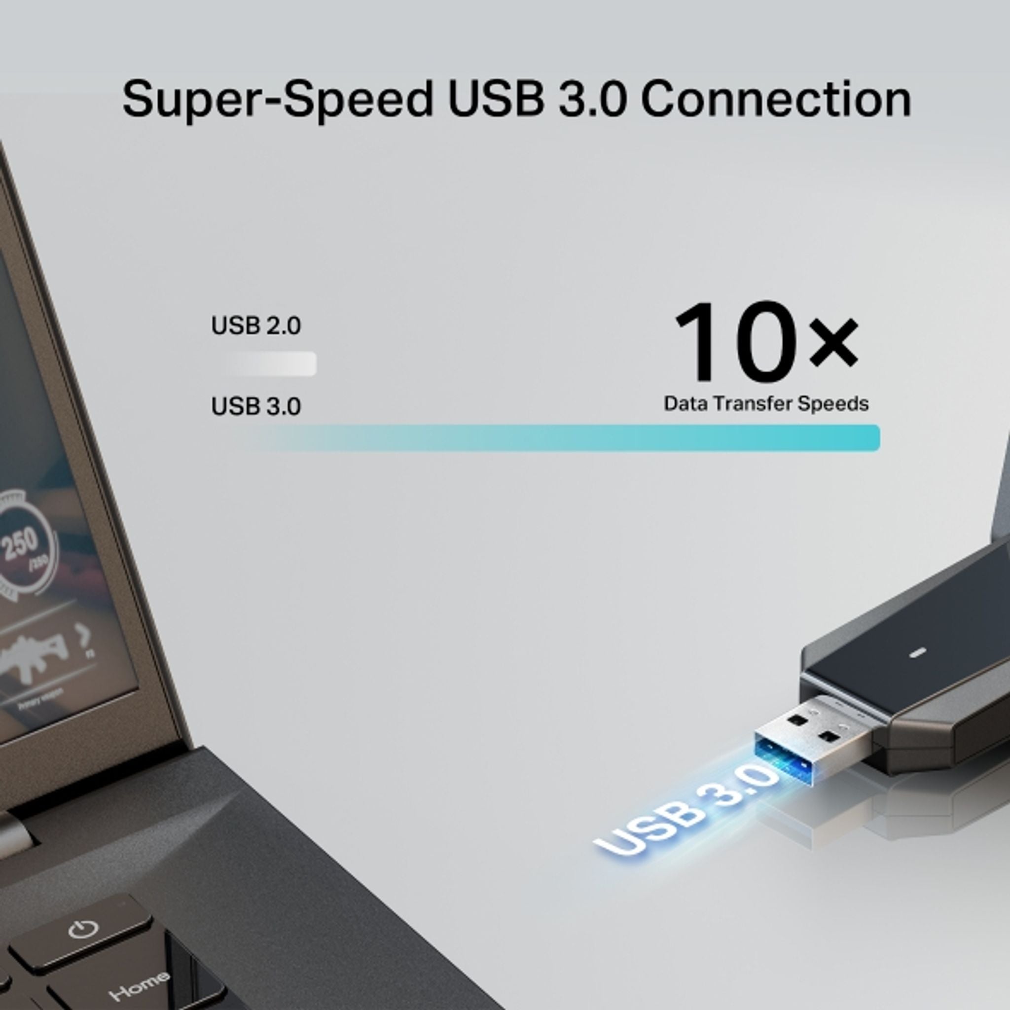 TP-Link Archer T5U Plus AC1300 Dual Antenna Wireless USB Adapter tl:ee54af98