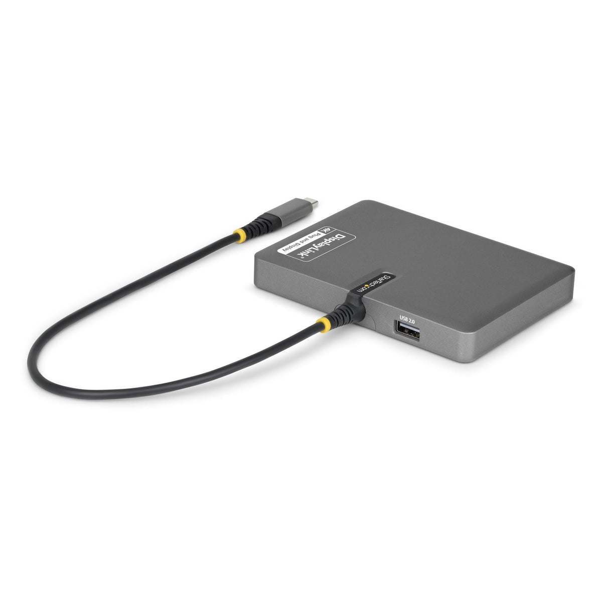StarTech.com USB-C to Quad-Monitor Workstation Adapter 4K 60Hz HDMI 140W PD