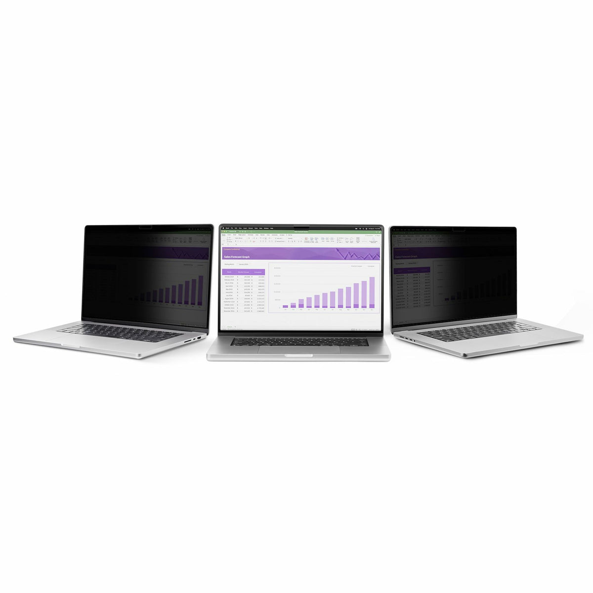 StarTech.com 13.3" Flip-Over Anti-Glare Blue Light Filter Privacy Screen for