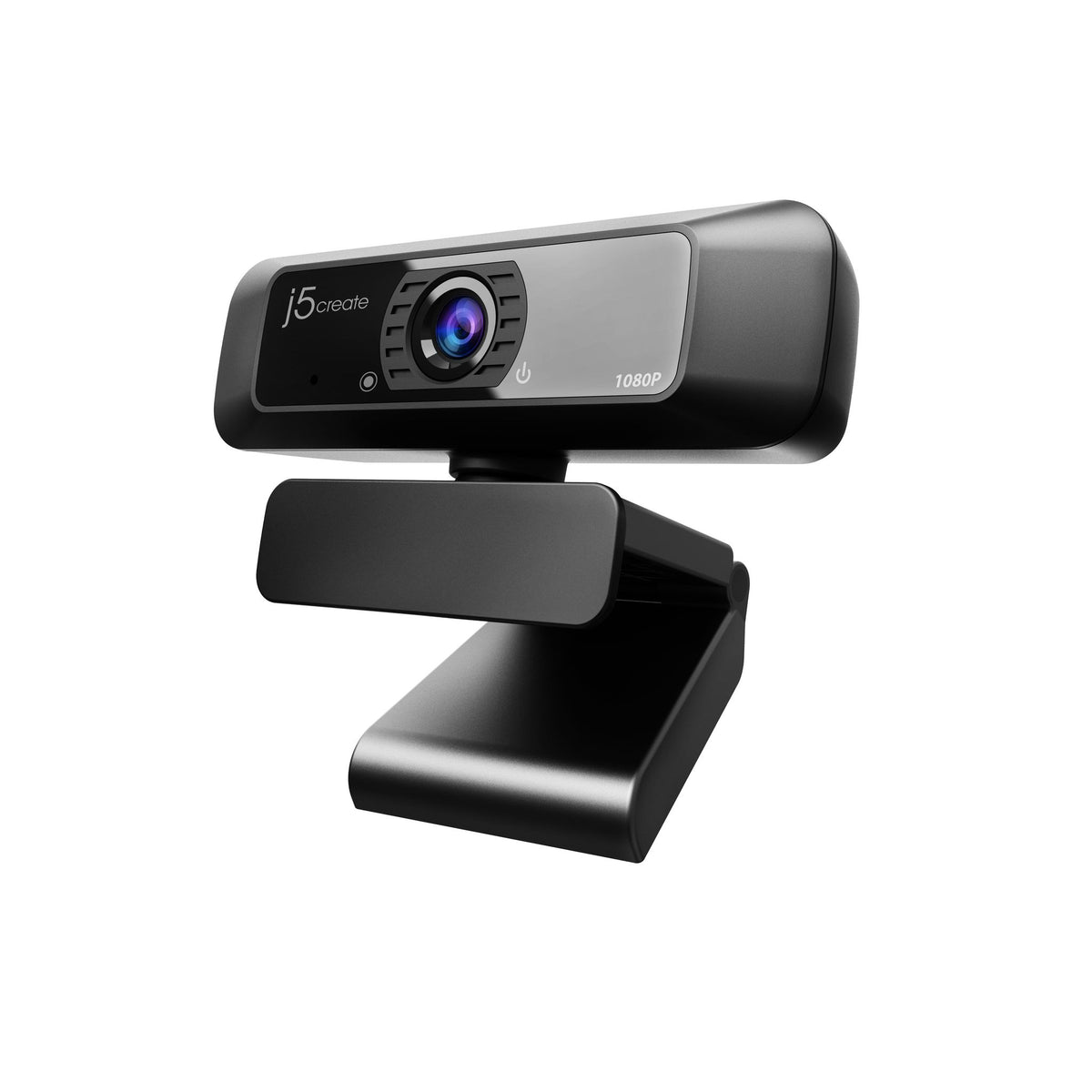 j5create JVCU100 Webcam - 2 Megapixel - 30 fps - Black - USB 2.0 Type A - 1