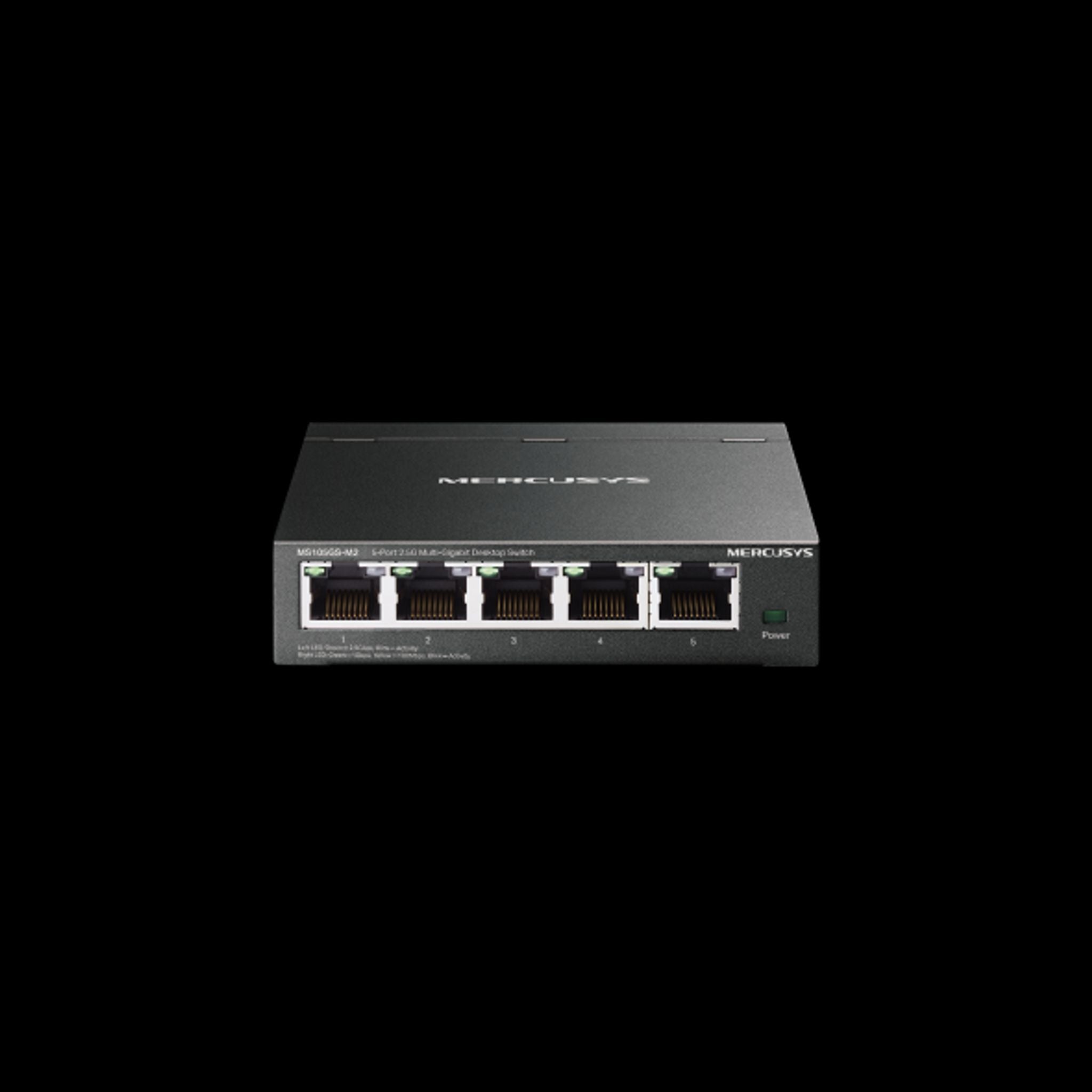 Mercusys MS105GS-M2 5-port 2.5G Multi-Gigabit Desktop Switch 5× 2.5G RJ45 Ports tl:26e0e940