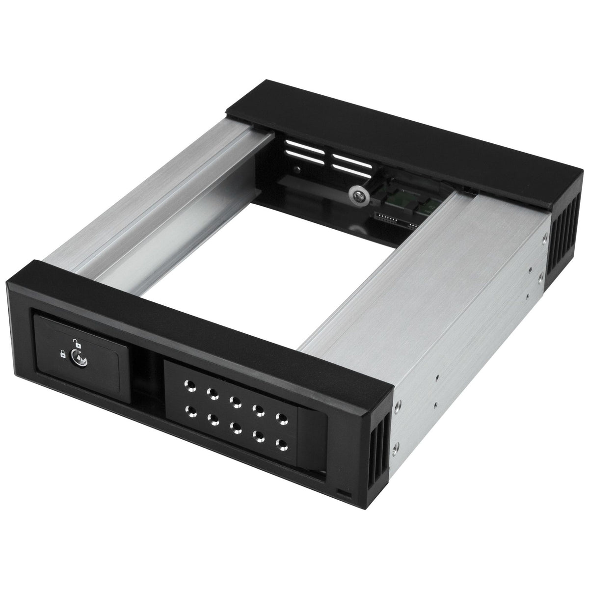StarTech.com 5.25" SAS SATA/600 Drive Bay Adapter Black