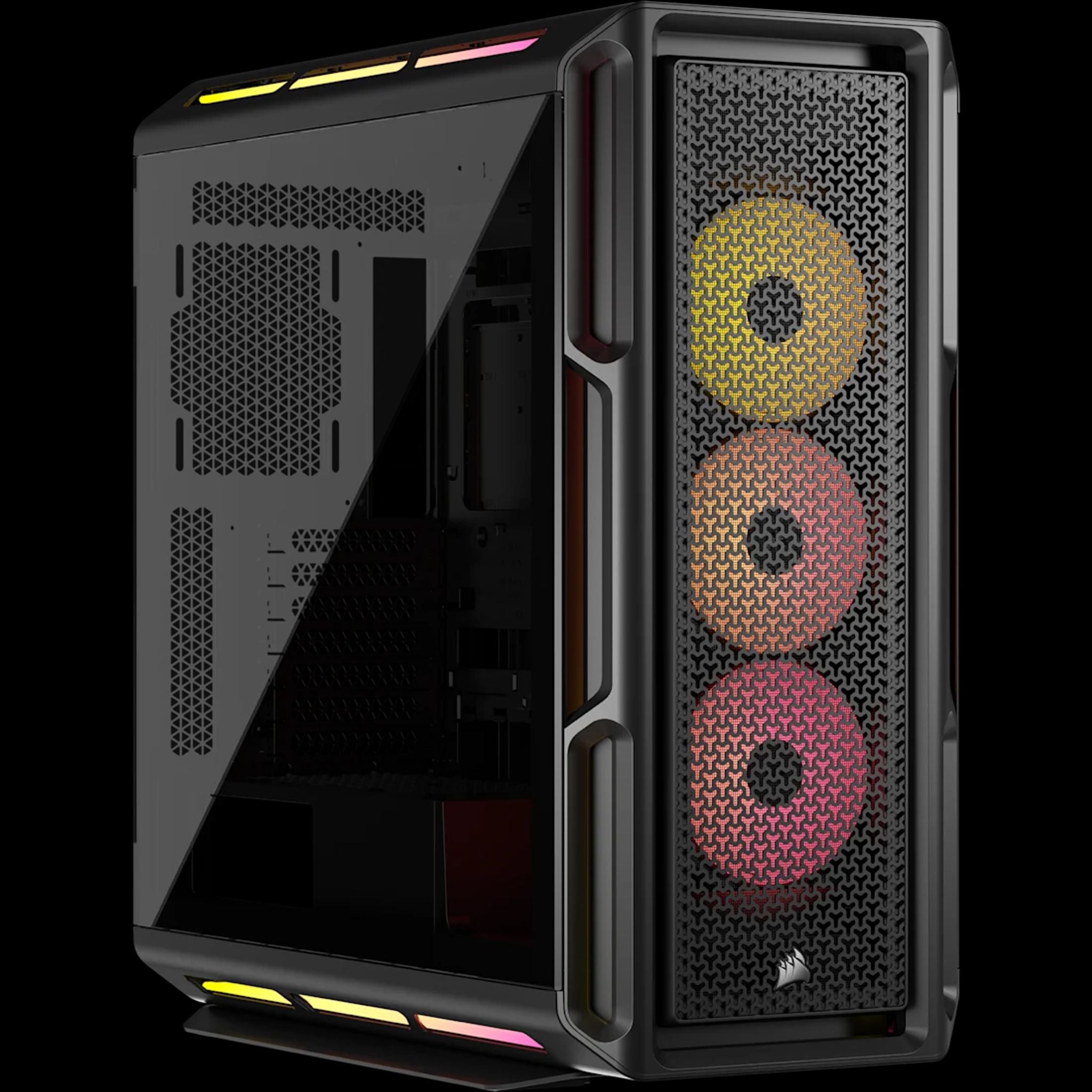 Corsair iCUE LINK 5000T LX RGB ATX Mid-Tower Case Black 450mm GPU 360mm Rad 170mm CPU Cooler USB-C tl:6ea84440