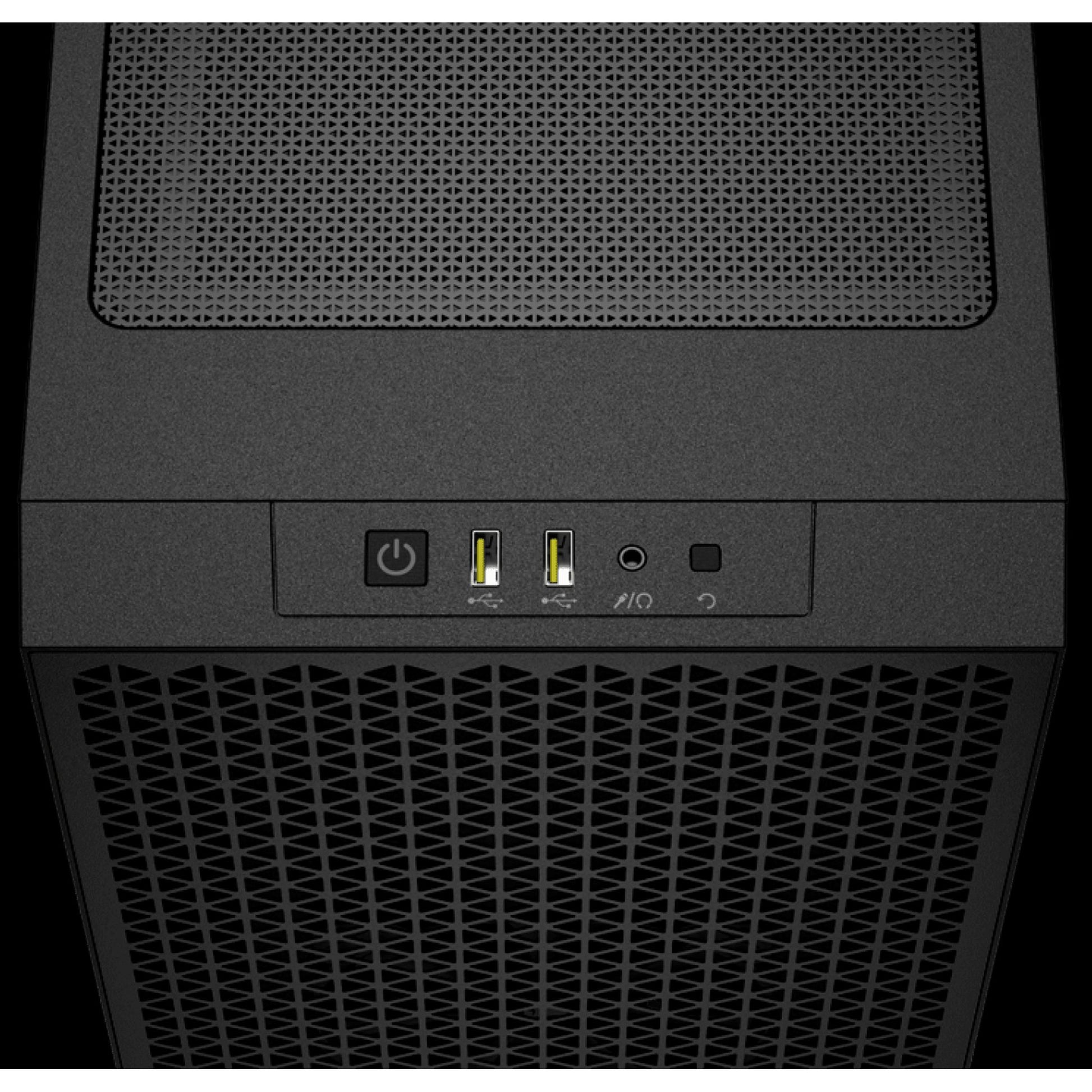 Corsair 3000D AIRFLOW Mid-Tower Case Black Steel Tempered Glass ATX 7Slots 360GPU 170CPU tl:ec3b217e