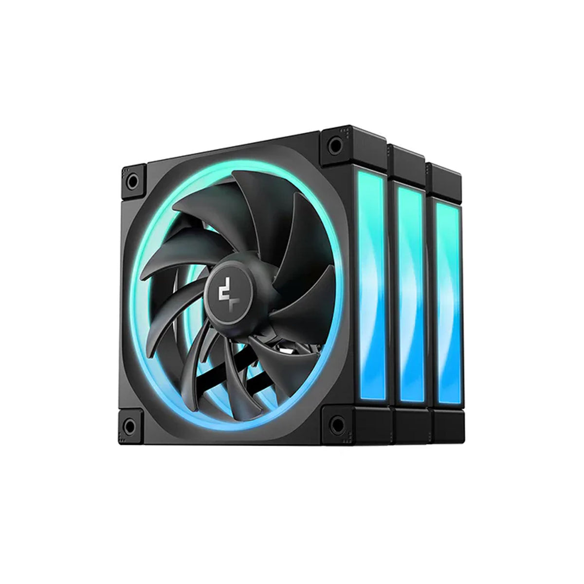 DEEPCOOL FL12R 120mm 3-Pack ARGB Low Noise 4-Pin PWM Fan tl:61daae6f