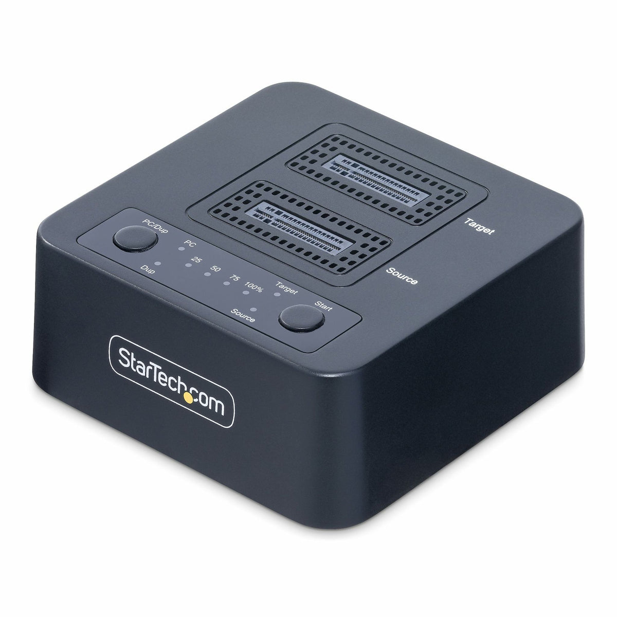 StarTech.com M.2 NVMe Drive Duplicator 90GBpm USB-C 3.2 20Gbps Dual-Bay Docking