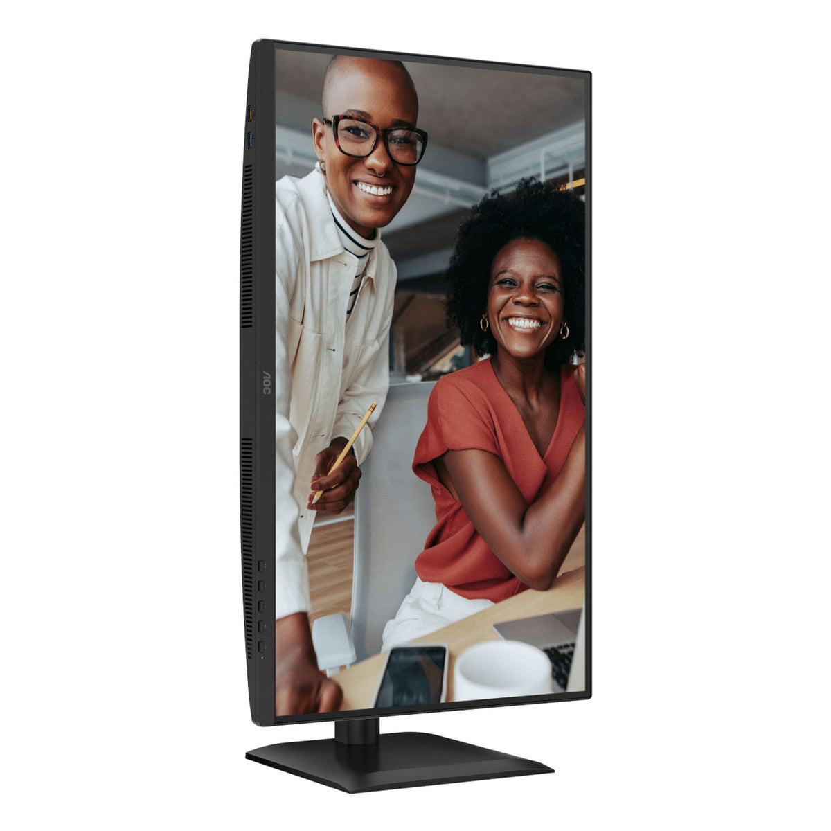 AOC 27" FHD 1ms 120Hz IPS DP HDMI VGA Monitor USB 3.2 X4 Speakers VESA