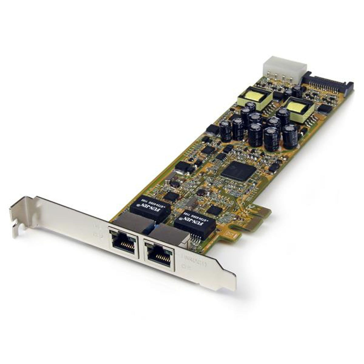 StarTech.com Gigabit Ethernet Card PCI Express x1 2Port 10/100/1000Base-T