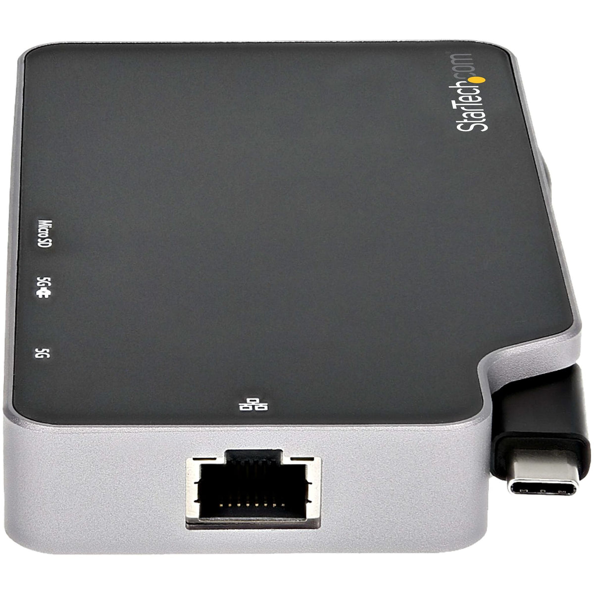 StarTech.com USB-C Docking Station Black 4K HDMI VGA Ethernet MicroSD Reader