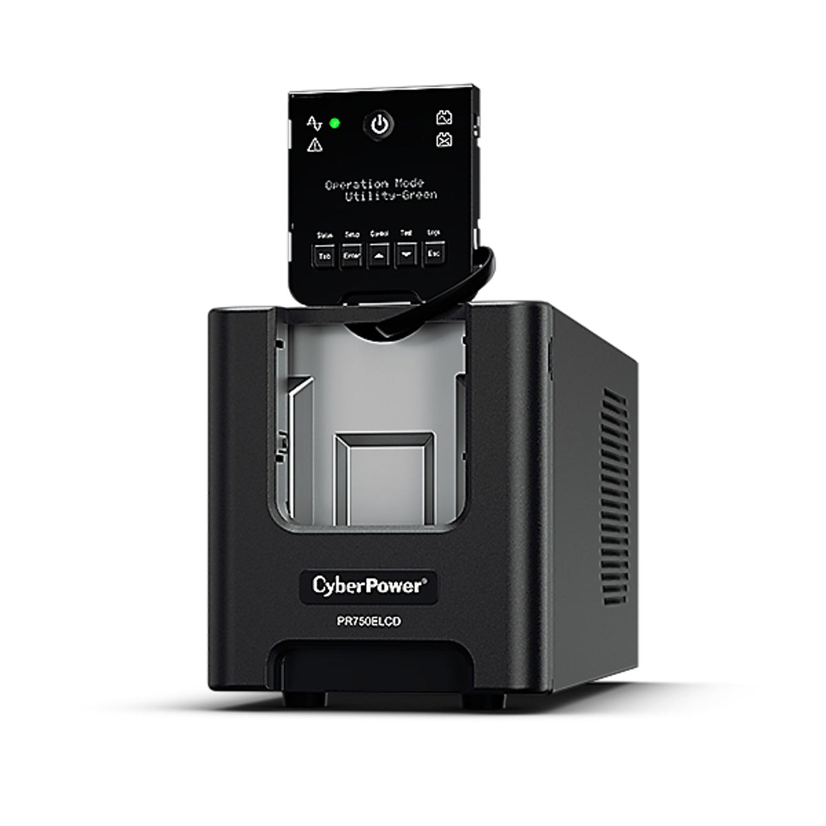 CyberPower PRO SERIES 750VA 675W Tower UPS LCD 2x 12V 7AH 6 IEC Outlets