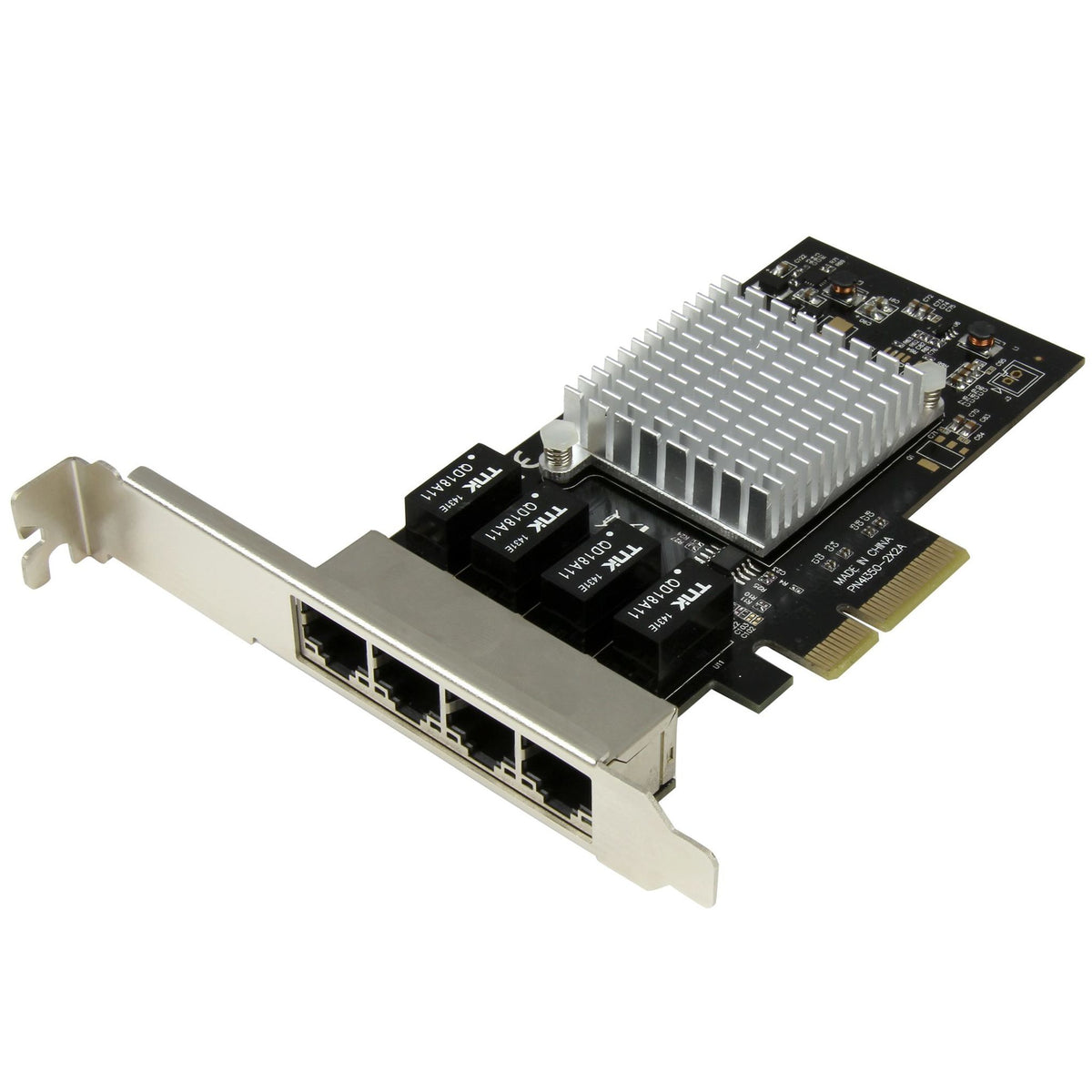 StarTech.com Gigabit Ethernet Card PCI Express x4 4Port 10/100/1000Base-T