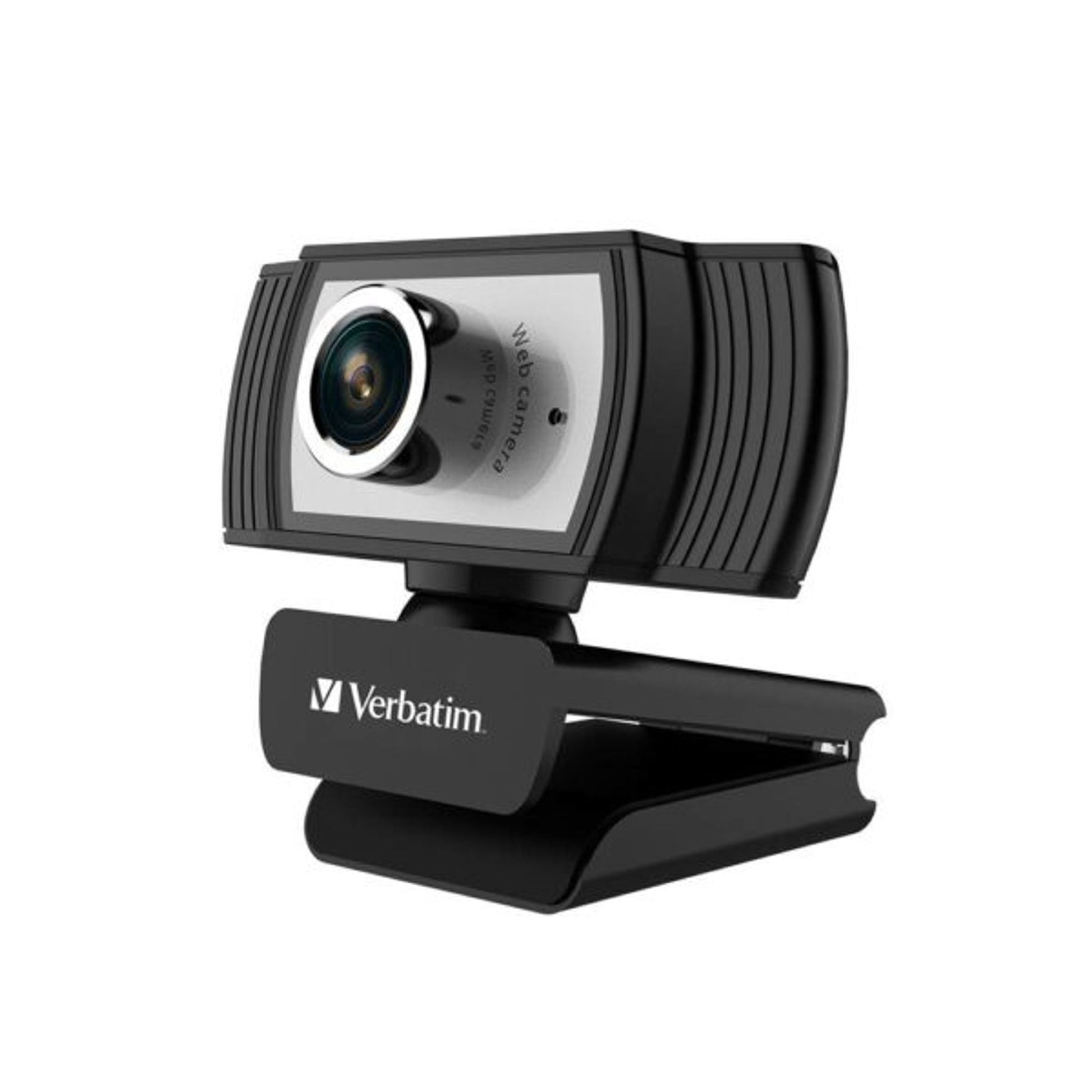 Verbatim 1080p Full HD Webcam - Black/Silver FHD 1920x1080 2.0 Mega Pixels Co... tl:9a8a93cc