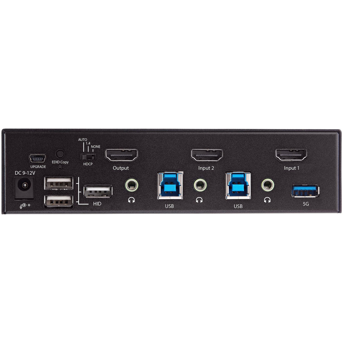 StarTech.com KVM Switchbox 2 Comp 1 User 9 USB 3 HDMI TAA Desktop