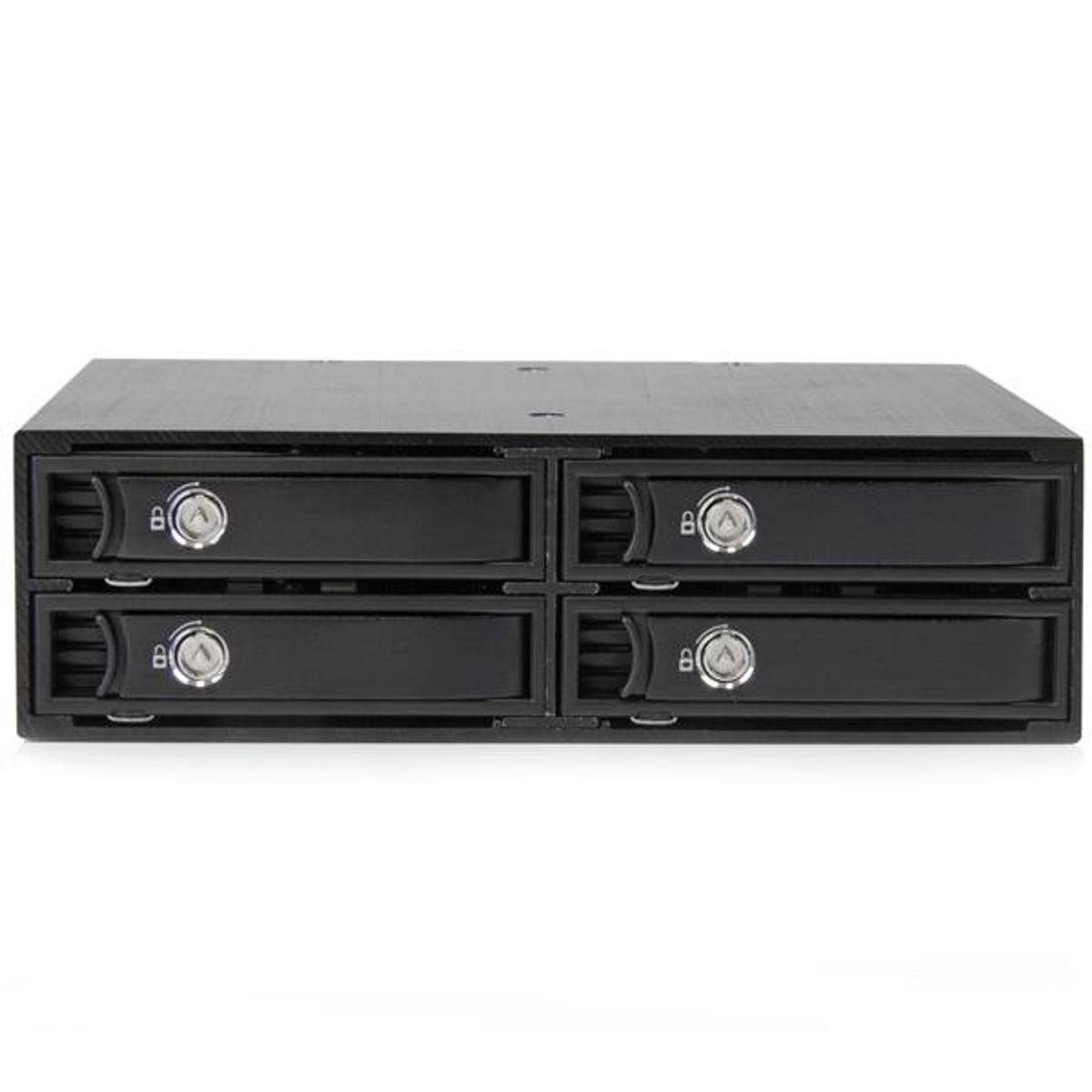 StarTech.com Drive Enclosure for 5.25" SATA/600 Serial Attached SCSI (SAS)